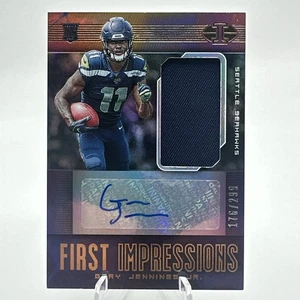 2019 Illusions Gary Jennings Jr. First Impressions RPA Seahawks 057/299 #118 - Bild 1 von 2