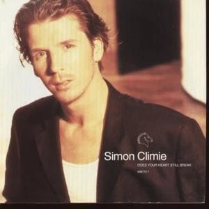 Simon Climie Does Your Heart Still Break 7" vinyl Netherlands Epic 1992 pic - Picture 1 of 3