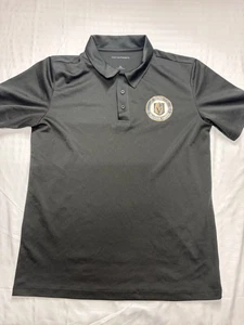 UNRL Golf Legend Performance Pique Polo Kids XL Grey Vegas Jr Golden Knights - Picture 1 of 8