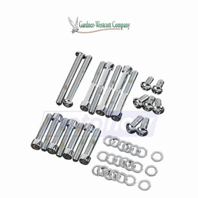 Gardner-Westcott Primary Chrome Steel Socket-Head Bolt Kit for 2001-2006 dz - Изображение 1 из 4
