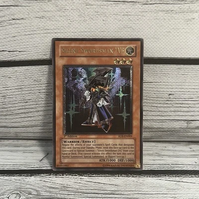 Yu-Gi-Oh! Silent Swordsman LV3 RDS-EN009 Ultimate Rare 1st Edition – LP - Image 1 of 4