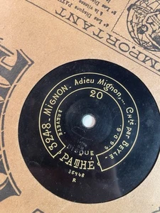 Disque Pathe  3248 Mignon Chanté Par Beyle - Imagen 1 de 3