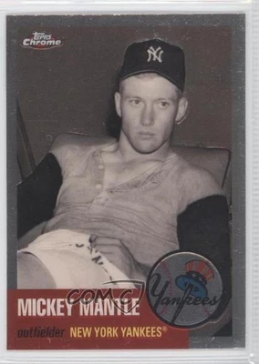 2007 Topps Chrome The Mickey Mantle Story Mickey Mantle #MMS18 HOF - Image 1 of 2