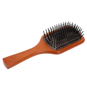 Paddle Hair Brush Ergonomic Massage Scalp Reduce Pulling Prevent Slipping Pa DM5 - Picture 1 of 12