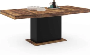 - Tavolo Da Pranzo Allungabile Rettangolare Eden 6-10 Persone Vassoio Hawkins Le - Foto 1 di 12