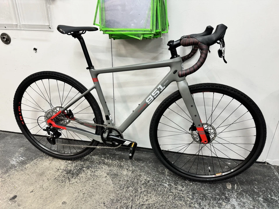 NEW 2023 Intense 951 Gravel Sport Cycle cross 700c Size Small (54) Gray Carbon - Image 1 of 4