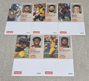 West Virginia Mountaineers Senior Bowl Lot 5 Karten Rookie Grier Wesco Long Sills - Bild 1 von 2
