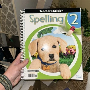 BJU Spelling 2 2nd Edition Teacher's Edition 2nd Grade Homeschool - No CD-Rom - Picture 1 of 3