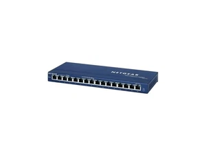 NETGEAR ProSafe 16-Port Auto 10/100 Mbps Ethernet Switch FS116 - Now Power Cable - Picture 1 of 1