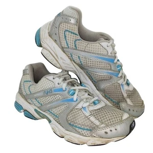 Ryka Ultimate Run gebrauchte silber/blaue Damen-Laufschuhe - Gr. 6 1/2 - Bild 1 von 6