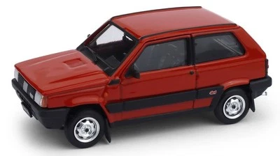 MODELLINO AUTO STATICO BRUMM FIAT PANDA 4X4 1986 ROSSO MODELLISMO SCALA 1:43 - Immagine 1 di 4