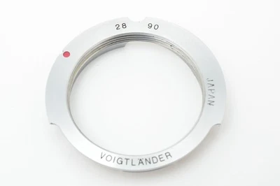 [Casi COMO NUEVO] Anillo adaptador bayoneta Voigtlander M L39 a Leica M para 28/90 mm JAPÓN Foto 1 de 4