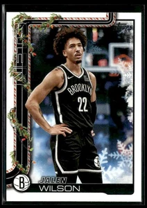 2025-26 Topps Holiday #H11 Jalen Wilson - Bild 1 von 2