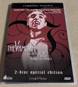 The Vampire Collection DVD Set (2 Discs) Region 1 Panik House Casanegra Presents - Picture 1 of 5