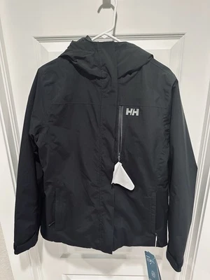Chaqueta para mujer Helly Hansen aislante Snowplay NEGRA $340, talla: M esquí NUEVA NUEVA CON ETIQUETAS Foto 1 de 4