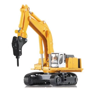 16.8cm Alloy 1/87 Tracked Broken Machine Construction Vehicle Model Decor - Image 1 of 4