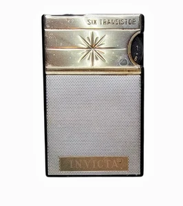 Vintage Rare Invicta Radio Model 200 6 Transitor Collectible Parts Untested Nice - Bild 1 von 5