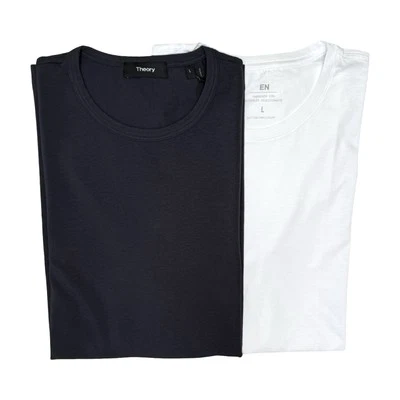 Set Of 2 New THEORY + EN Men’s T-shirt Sz L - Image 1 of 4