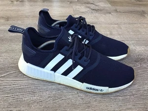 Adidas NMD_R1 Legend Ink Navy Blue Gum Shoes GY6057 Men’s Size 12 Sneakers - Picture 1 of 12