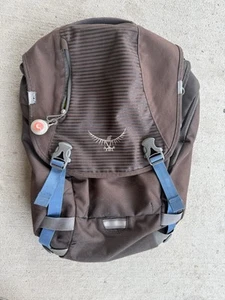 Osprey FlapJack Pack Backpack Brown Urban Camping Bag Broken Buckle - Picture 1 of 19