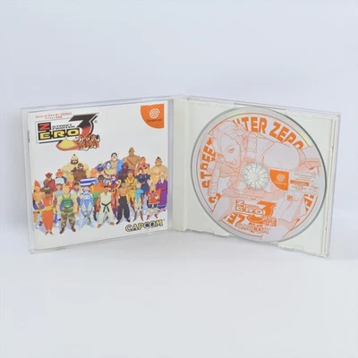 STREET FIGHTER ZERO 3 Saikyo Ryudojo Dreamcast Sega 1040 dc - Image 1 of 4
