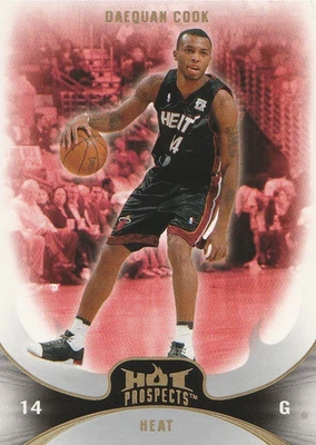 2008-09 Hot Prospects #19 Daequan Cook - Image 1 of 3