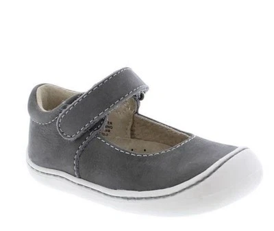 NEW Footmates Toddler Girls Shoes Stacy Mary Jane Gray 6 Med Casual New NIB $65 - Image 1 of 4