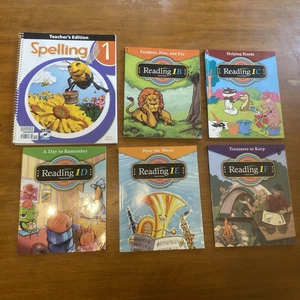 BJU Press Reader Lot 1B, 1C, 1D, 1E, 1F Reading 1st Grade Homeschool Curriculum - Picture 1 of 20