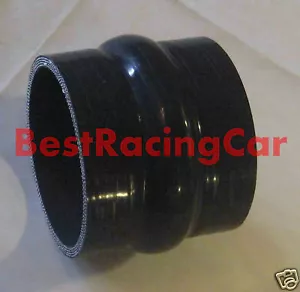 Silicone Hump Turbo Hose 64mm 2.5" Silicon Turbo, Black - Bild 1 von 1