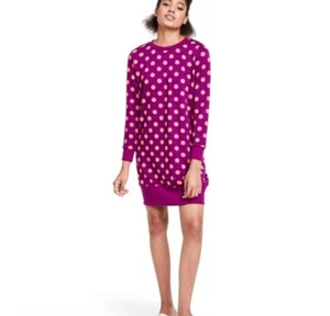 Victor Glemaud x Target Purple Polka Dot Long Sleeve Tunic Dress Size XS NWT - Picture 1 of 8