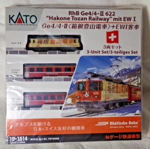 KATO 10-1514 RhB Ge4/4-II622 "Hakone Tozan Railway" 3 Unit Set / N Scale / MIB - Picture 1 of 2