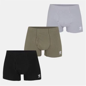 adidas Comfort Flex Cotton Trunk Boxers 3 pack size L 4A1M51 RRP £39.00 - Picture 1 of 5