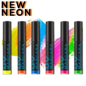Stargazer Neon Mascara UV Glow Fluorescent Bright Colours Party Festival 23g - Picture 1 of 8