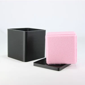 CUBE Bath Bomb Mold, DIY original BathBombs Set 3D Printed Kit - Picture 1 of 9