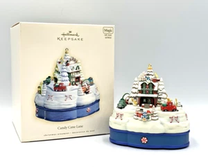 2007 "Candy Cane Lane" Hallmark Keepsake Light Sound & Motion Ornament - Picture 1 of 9