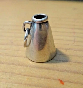 ¡Dije megáfono de porristas de plata esterlina 3D 15x11 mm! - Imagen 1 de 6