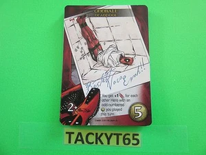 2015 UD MARVEL 3D LEGENDARY DECK PLAYING CARD DEADPOOL ODDBALL - Picture 1 of 2
