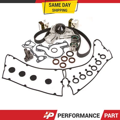 Kit de cubierta de válvula bomba de agua correa de distribución Mitsubishi 3000GT Dodge Stealth 3.0L 6G72 Foto 1 de 4