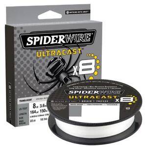 SPIDERWIRE Ultracast x8 Braid | 164 Yds | Pick Color & Line Class | Free Ship
