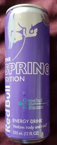 Red Bull - Grapefruit & Blossom - Spring Edition - 12oz - USA - EMPTY - Picture 1 of 4