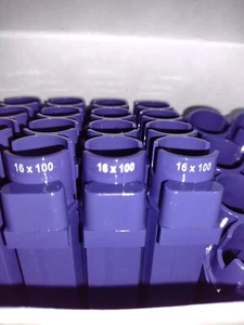 Beckman Coulter 474463 DxC Ultem Portacampioni 16 x 100 - Confezione da 10 - Spedizione Veloce! #W43 - Foto 1 di 3