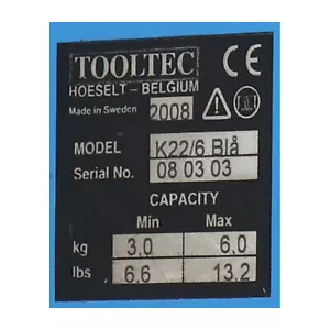 Tooltec K22/6BLA NMP - Picture 1 of 6