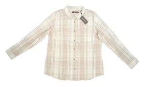 Shyanne Plaid Print Long Sleeve Concho Snap Stretch Western Shirt Womens L - Picture 1 of 10