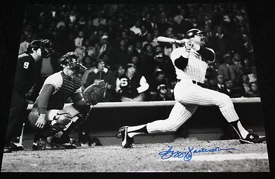 MR OCTOBER Reggie Jackson signed 11 x 14, Oakland A's, Yankees, Angels, PSA/DNA - Image 1 of 2