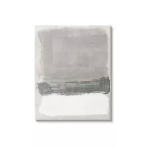 Stupell Industries Blocked Neutral Tones Abstract Brushstrokes Shapes, Design... - Picture 1 of 7