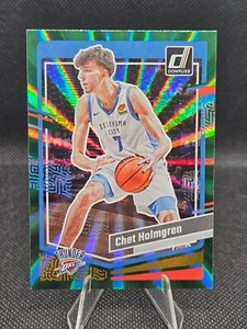 CHET HOLMGREN 2023-24 Panini Donruss - Holo láser verde #123 - Imagen 1 de 2