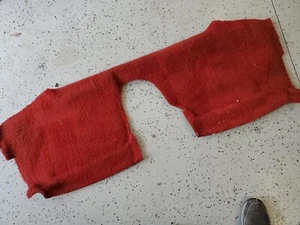  Corvette C-4  Rear Carpet Riser waterfall RED  - Picture 1 of 5