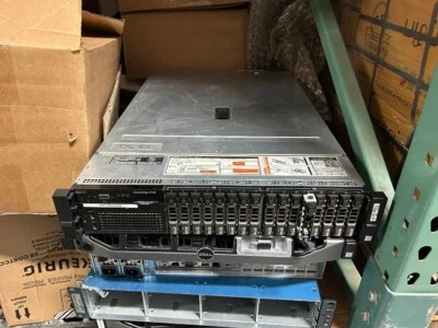 Dell PowerEdge R730 2x E5-2630V3 2.4GHz 8-Cores 600GBX 4Drives 2.5"/256GB Server - Image 1 of 2