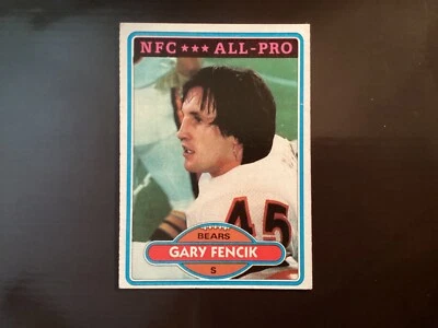 1980 Topps Gary Fencik #380 - Image 1 of 2