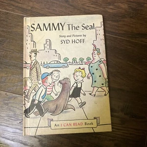 Vintage Sammy the Seal Hardcover Syd Hoff I Can Read Book 1959 - Picture 1 of 1